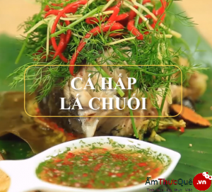 Cá hấp lá chuối